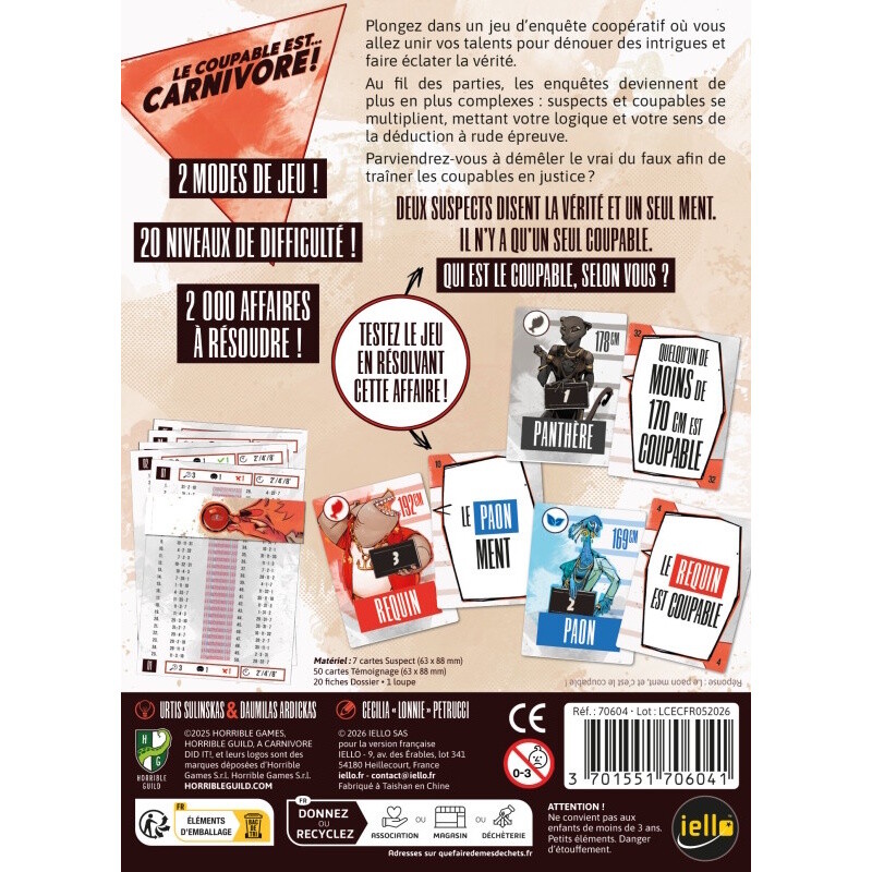 Le Coupable est Carnivore – Image 2