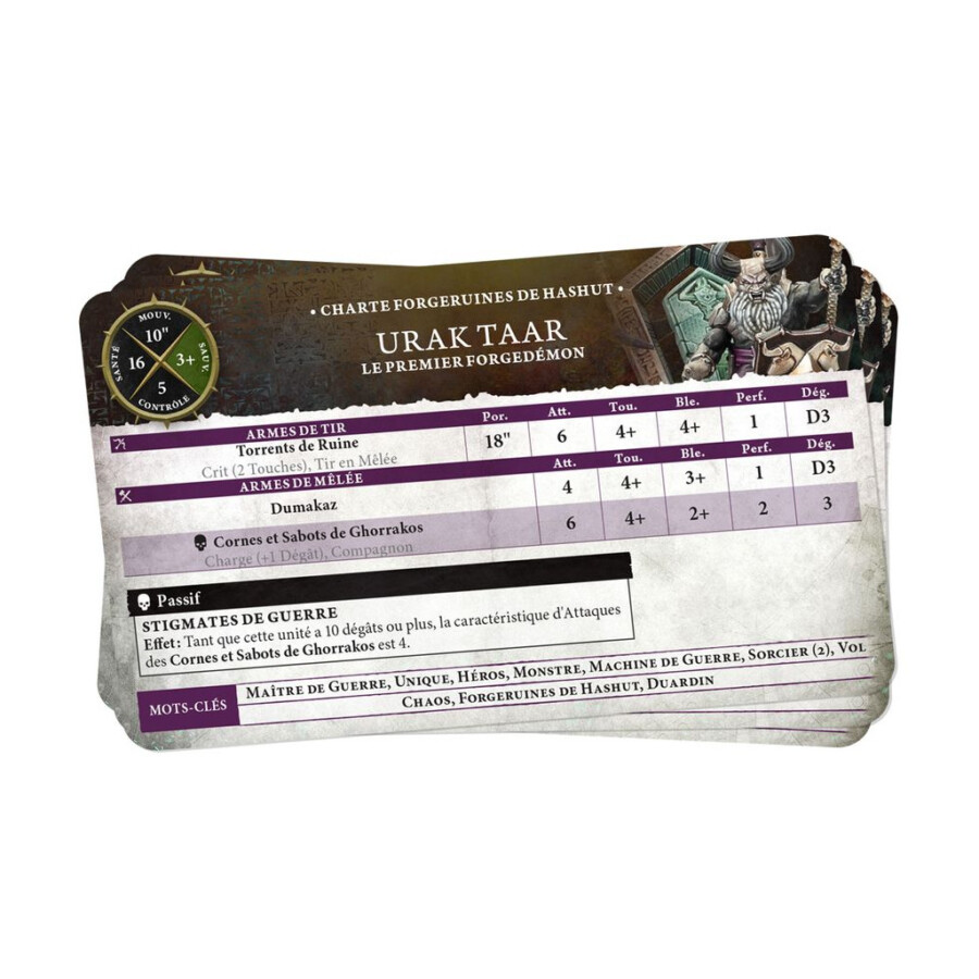 AOS - Chaos - Helsmiths of Hashut - Tome de Bataille + Cartes (FRA) – Image 2