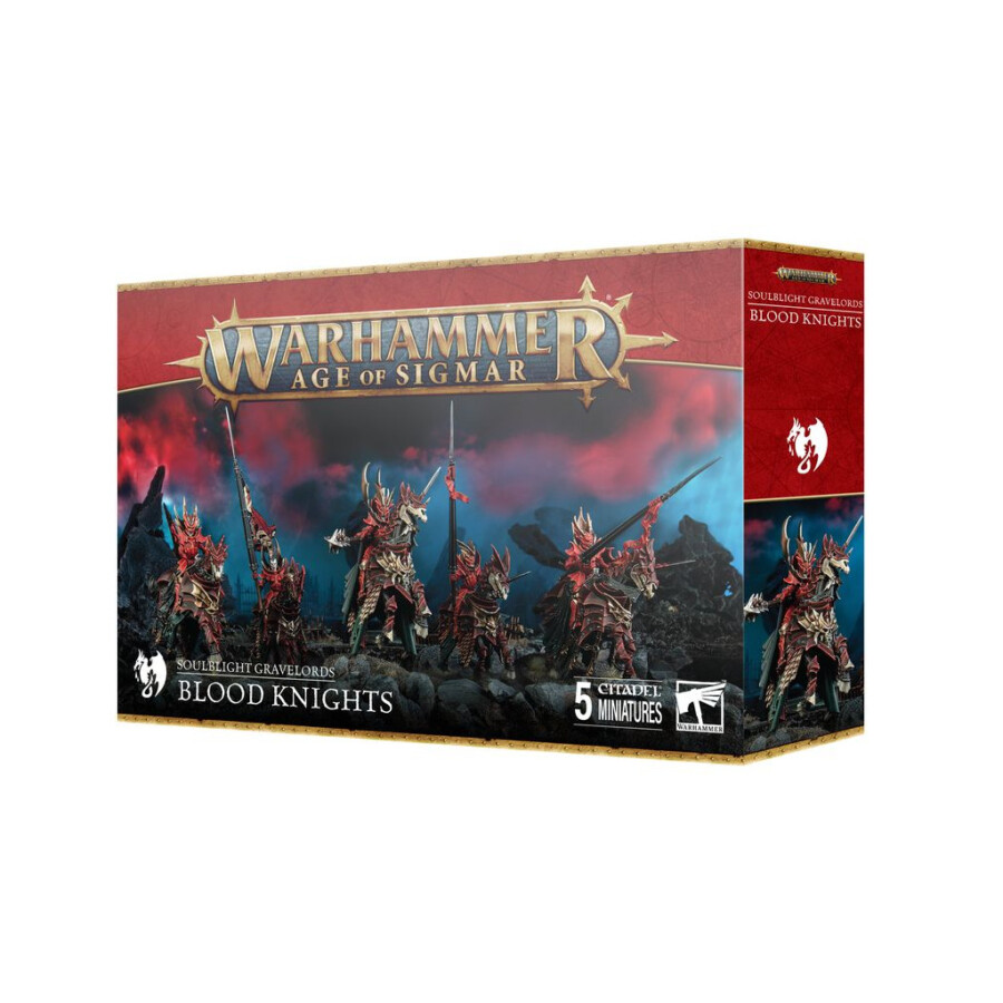 AOS - Soulblight Gravelords - Blood Knights / CHEVALIERS DE SANG (91-41)