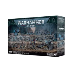 W40K – BattleForce / Force de Combat 2025 – Astra Militarum – Krieg Siege Platoon / Peloton de Siège de Krieg [71-47]