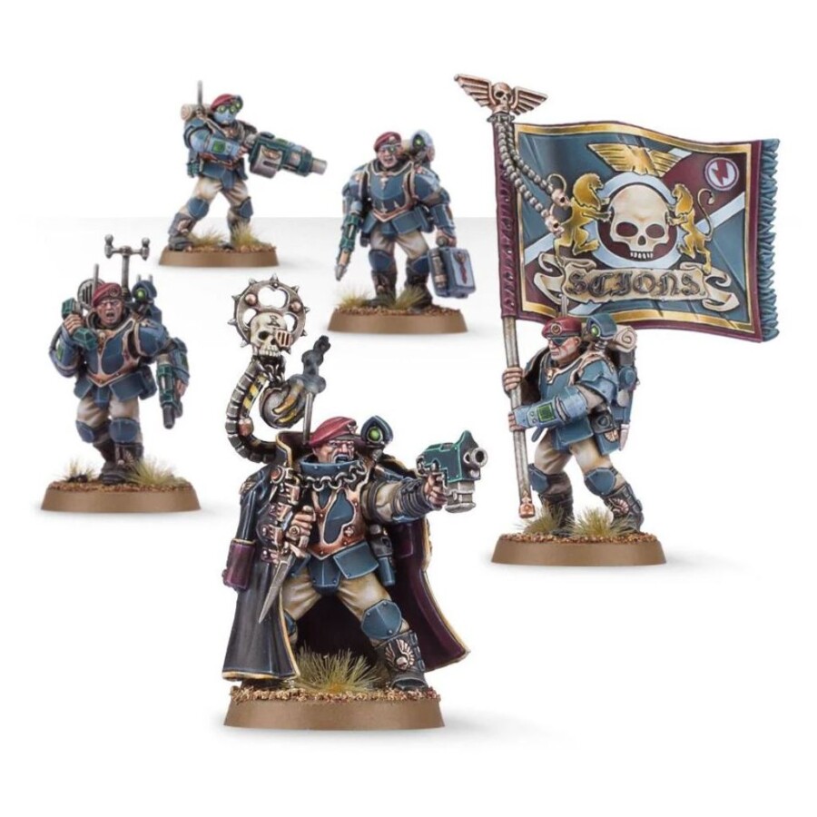 W40K - Astra Militarum - Tempestus Scions / Command Squad (47-15) – Image 2