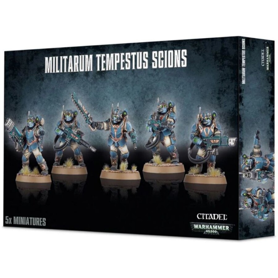 W40K - Astra Militarum - Tempestus Scions / Command Squad (47-15)