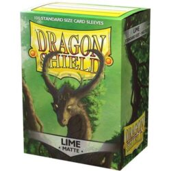 Protège Cartes – Dragon Shield : DS100 – MATTE – (STD x100) : Lime