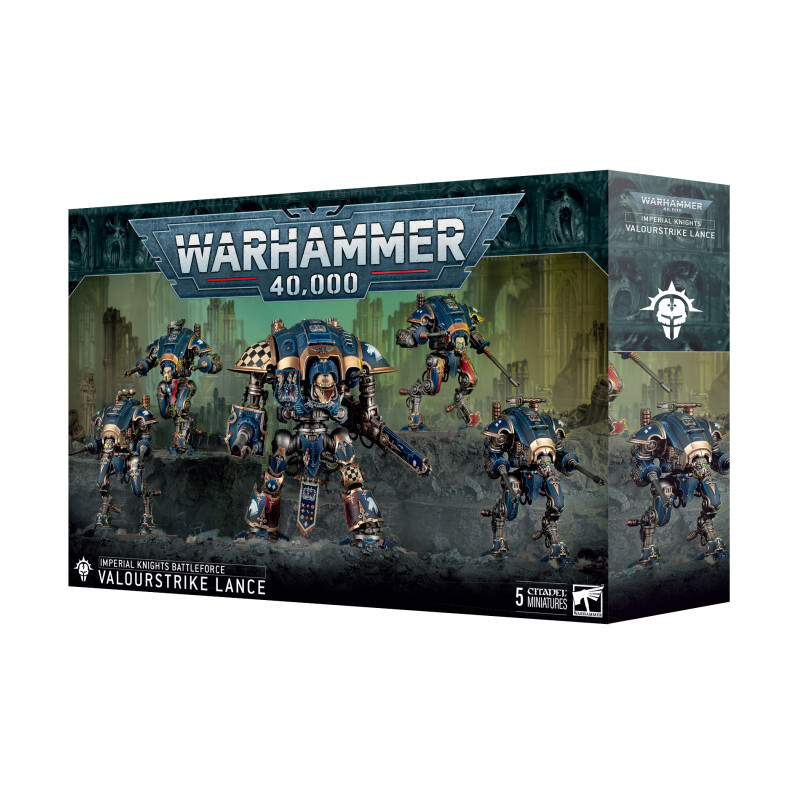 W40K - BattleForce / Force de Combat 2024 - Imperial Knights - Valourstrike Lance (2024)