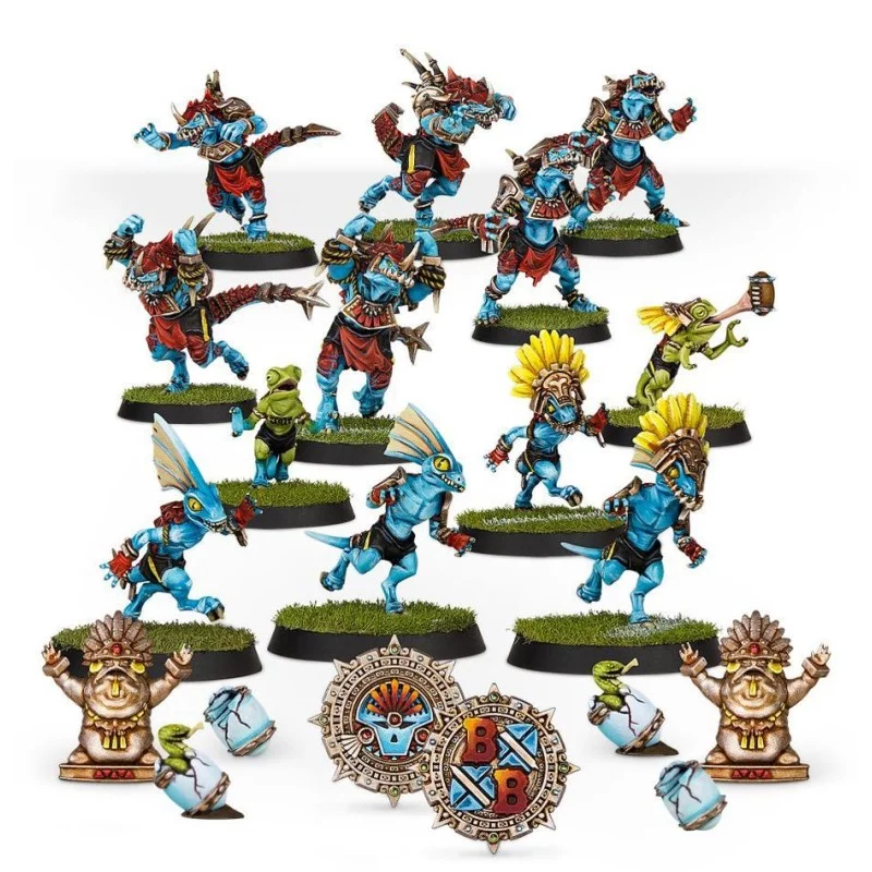 BLOOD BOWL : TEAM - Lizardmen / Hommes Lézards (Gwaka'moli crater gators) – Image 2