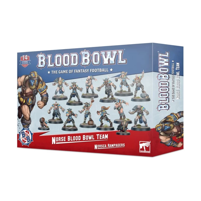 BLOOD BOWL : TEAM - Norse Team (Norsca Rampagers)