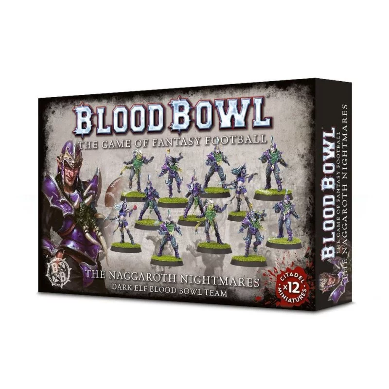 BLOOD BOWL : TEAM - DARK ELF TEAM (Naggaroth Nightmare)