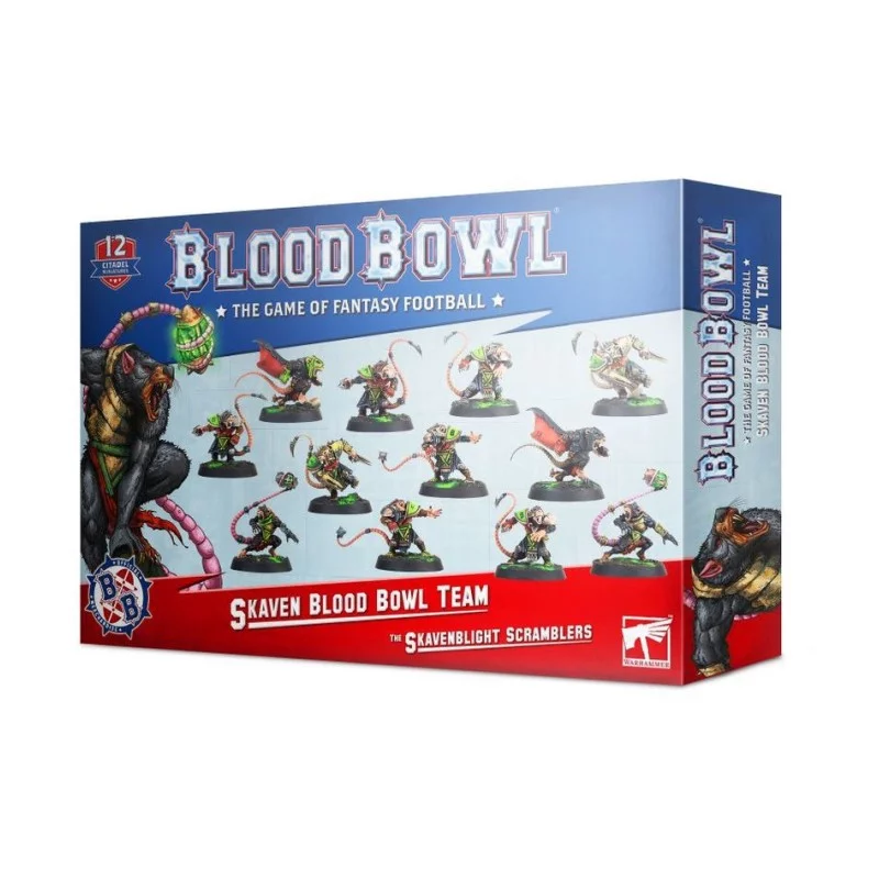 BLOOD BOWL : TEAM - SKAVEN TEAM (Skavenblight Scramblers)