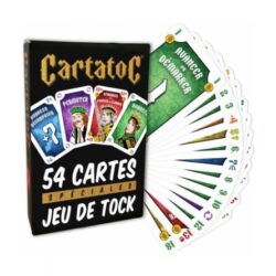 Cartatoc – Cartes pour le jeu de Tock – Tac Tic