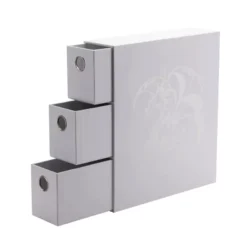 Dragon Shield : Fortress Card Drawers (Casier à tiroir) – White / Blanc (AT-33701)