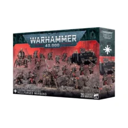 W40K – BattleForce / Force de Combat 2025 – Chaos Space Marines – Hellforged Warband / Bande Infernale [71-43]