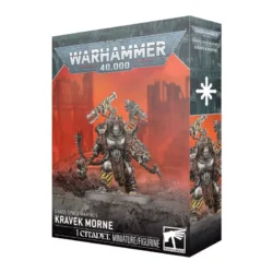 W40K – Chaos Space Marines : Iron Warriors – Kravek Morne [43-33]