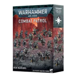 W40K – Chaos Space Marines : Iron Warriors – Combat Patrol 2026 (Patrouille)  [73-434]