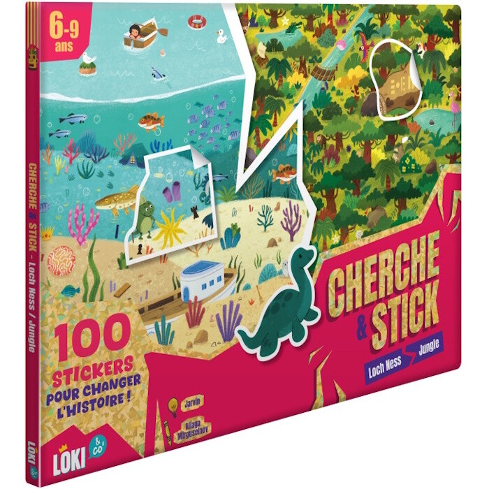 LOKI - Cherche & Stick : 2 - Loch Ness & Jungle