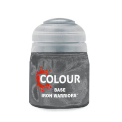 Peinture Citadel BASE – Iron Warriors (12ml) [21-48]