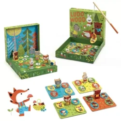 JEU EDUCATIF BOIS – LudoWood – 4 games