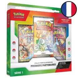 Pokémon – Pack Collection Illustration Premiers Partenaires – Série 1