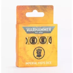 W40K – Space Marines : Imperial Fists – Set de dés 2025 (55-64)