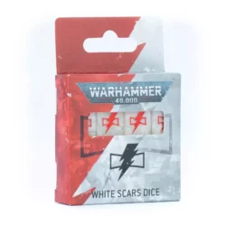W40K – Space Marines White Scars – Set de Dés / Dice Set (55-67)