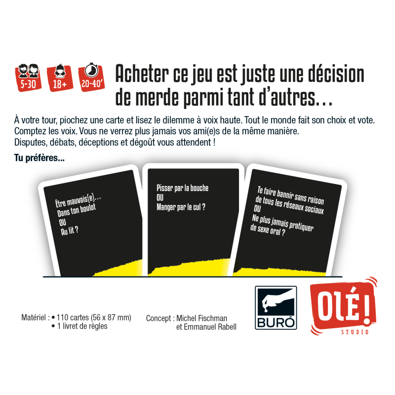 OLE! Studio - Dilemmes de Merde – Image 3