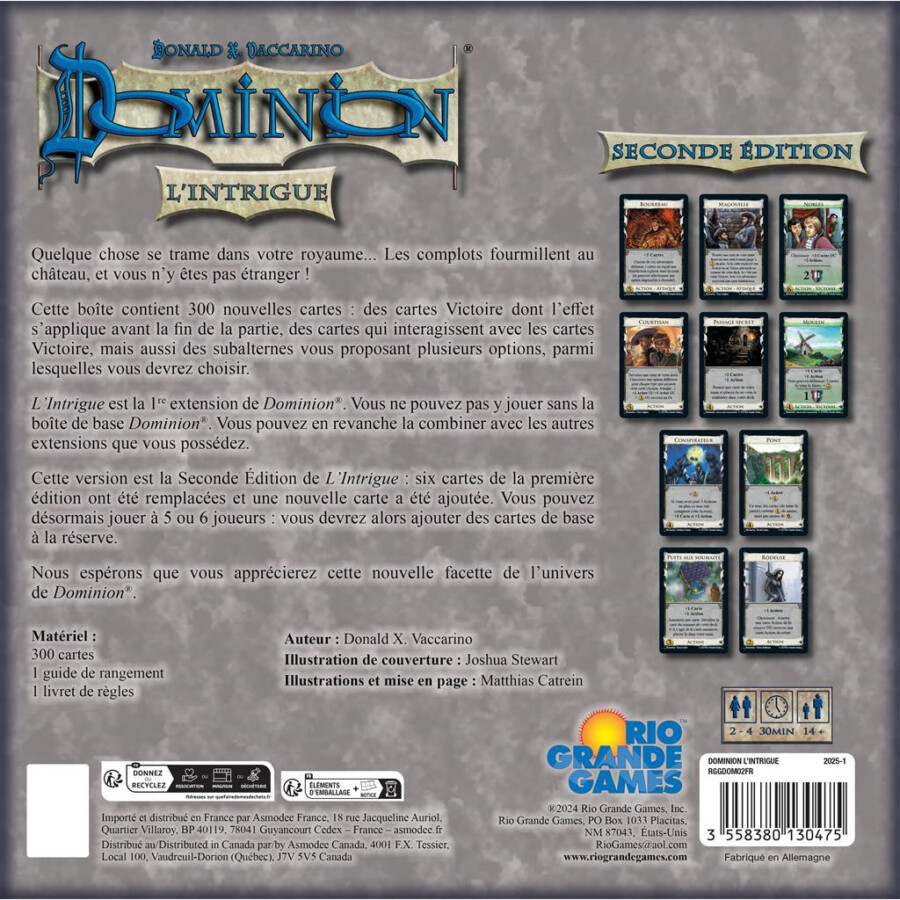Dominion - Deuxième édition : L'Intrigue (Extension) – Image 2