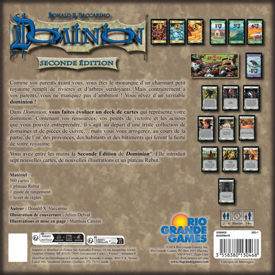 Dominion - Deuxième édition (Jeu de base) – Image 2