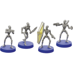 SWL Star Wars Legion – Separatist Alliance – Sun Fac & Poggle (Commander/ Agent)