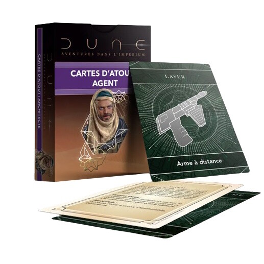 Dune : Aventures dans l'Imperium - Cartes d'atout - Agent (TVA55)