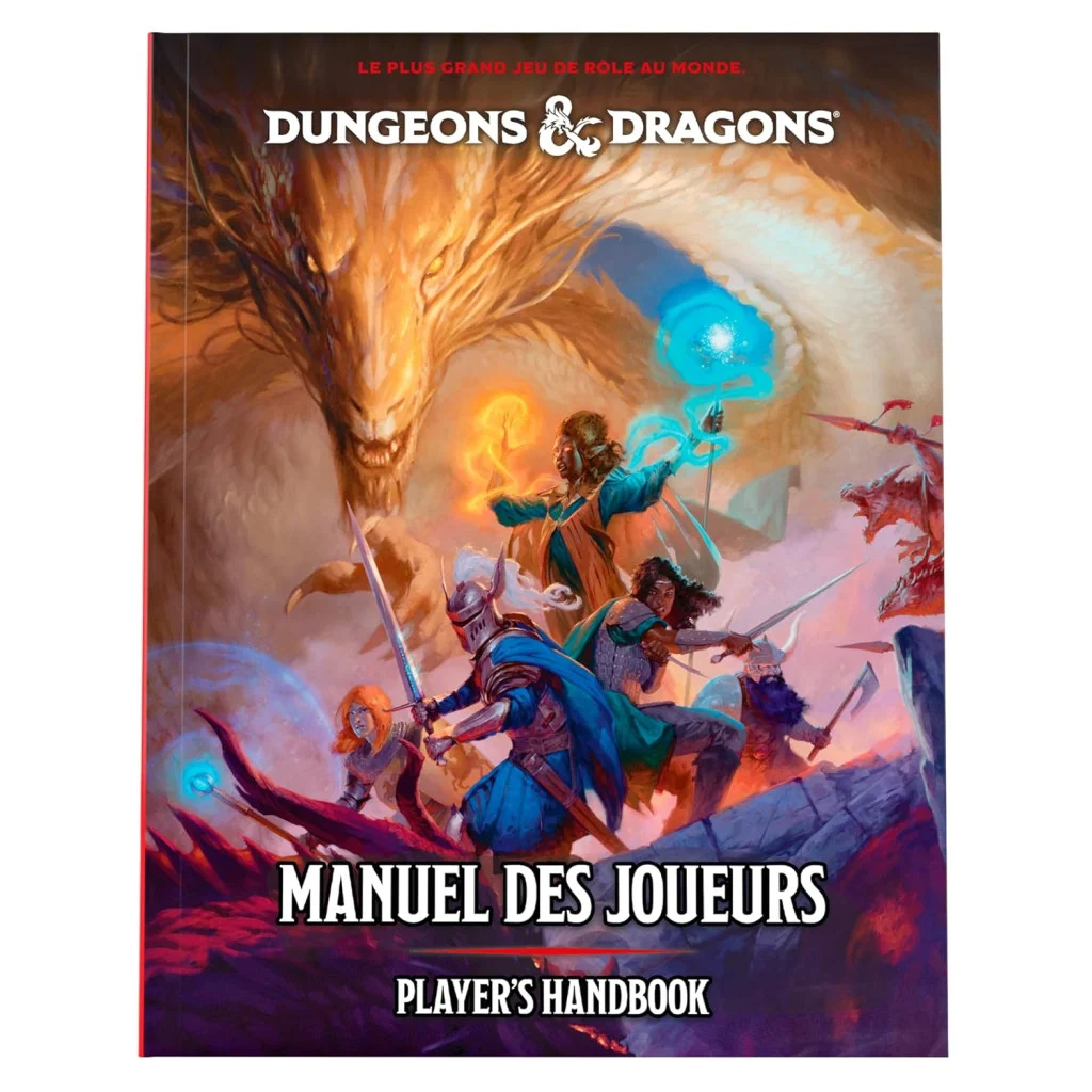 Dungeons & Dragons (DD5) D&D 5 : Manuel du Joueur 2024 (Player's Handbook 2024) (TVA55)