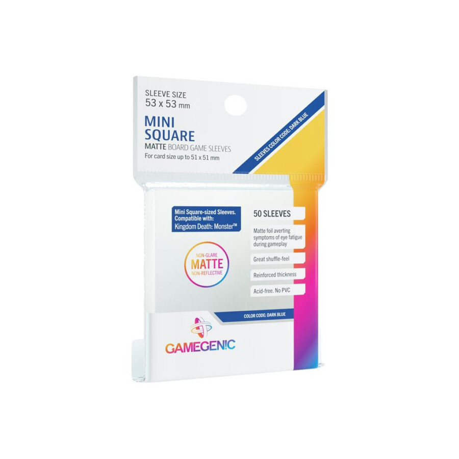 Gamegenic (GG) : 50 Matte Sleeves - 53x53 mm