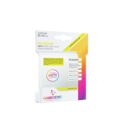 Gamegenic (GG) : 50 Matte Sleeves – 82×82 mm