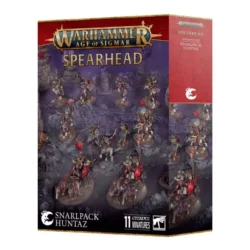 AOS – Destruction – Gloomspite Gitz : (Fer de Lance / Spearhead) Grognemeute de Chasse (x11 Figurines) (70-894)