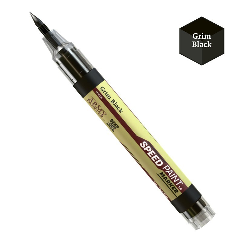 Army Painter - Speedpaint Markers - SM1020p Grim Black