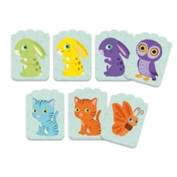 DJECO – JEU DE CARTES DES TOUT-PETITS – Little Match – FSC MIX