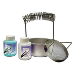 Prince August – Pinceaux – Kit 3 en 1 (Restaurateur et Nettoyeur de Pinceaux)