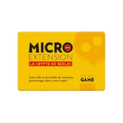 La Crypte de Sedlec : Extensions Pack FR (MicroGame 32)