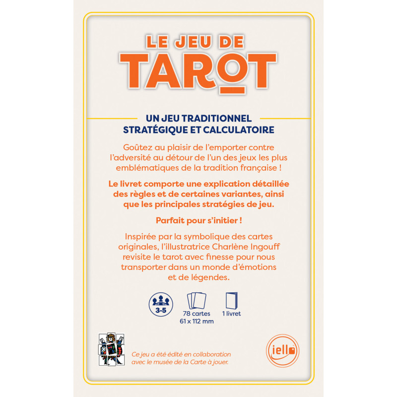 IELLO - Cartes Traditionnelles : Jeu de Tarot #1 - C. Ingouff (FR) – Image 3