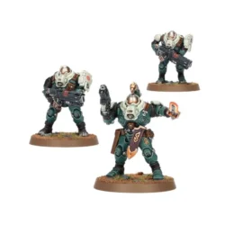 W40K – Leagues of Votann : Chaudronniers Cognats de Fer (x3) (IRONKIN STEELJACKS) – (69-23)