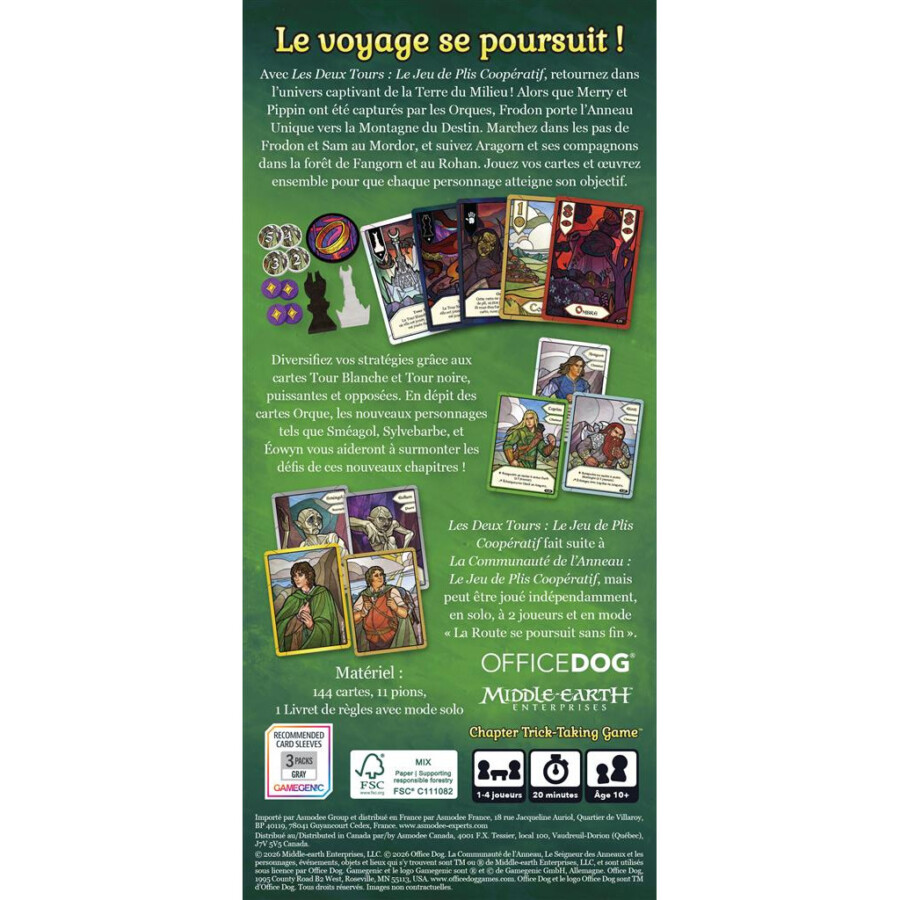 Les Deux Tours : Jeu de Plis Coopératif – Image 3