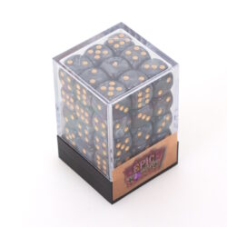 Lot de 36 dés 6 faces D6 – Noir