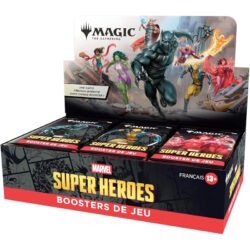 MTG : Marvel Super Heroes – Boites de 30 Boosters de jeu (FR)