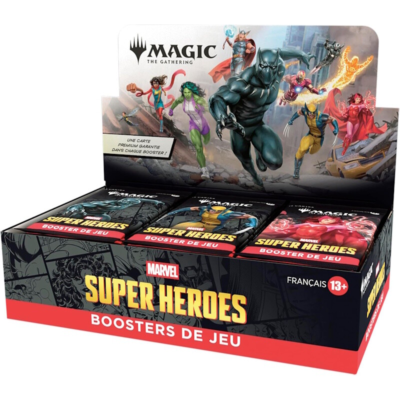MTG : Marvel Super Heroes - Boites de 30 Boosters de jeu (FR)