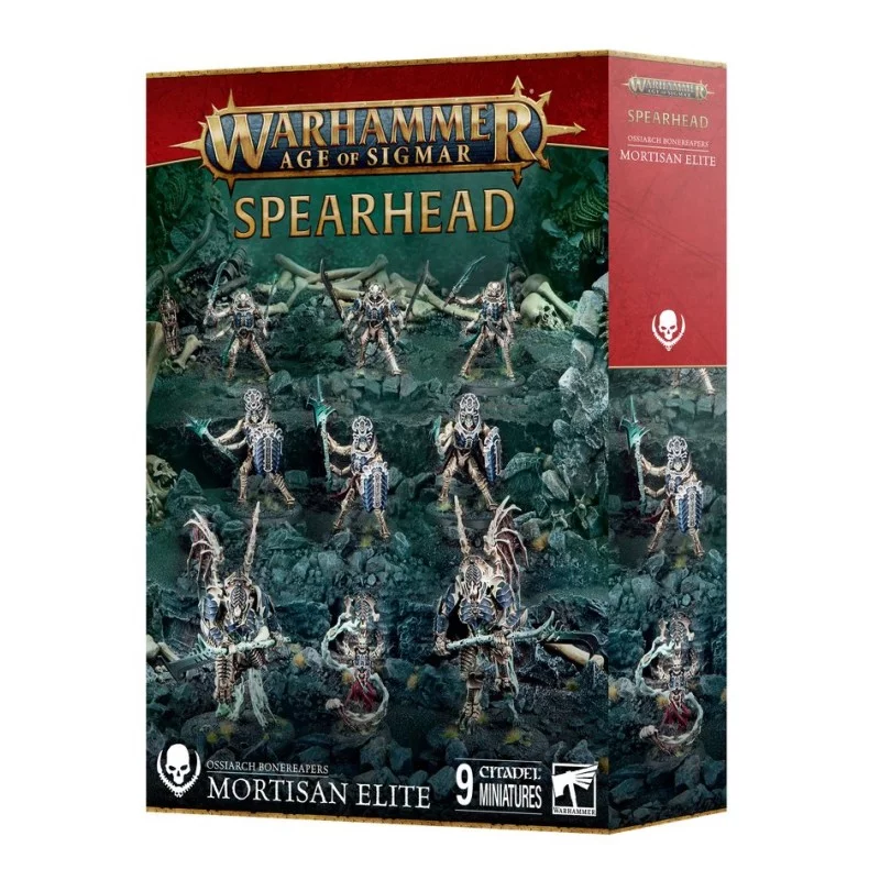 AOS - Death - Ossiarch Bonereapers : (Fer de Lance / Spearhead) Elite des Mortisans 2025 (70-942)