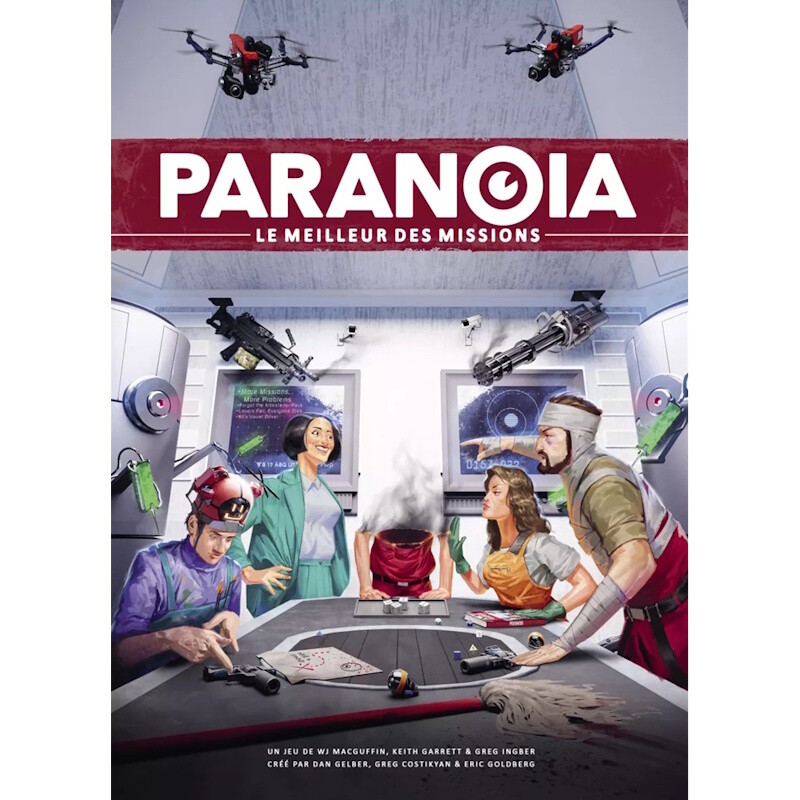 Paranoia : Livre Le Meilleur des Missions FR
