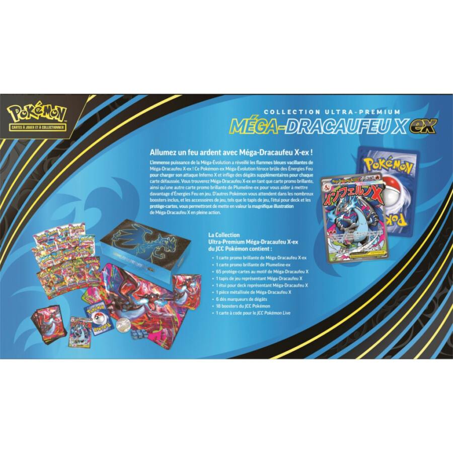 Pokémon : Collection Ultra-Premium UPC 2025 - Mega-Dracaufeu X EX – Image 3