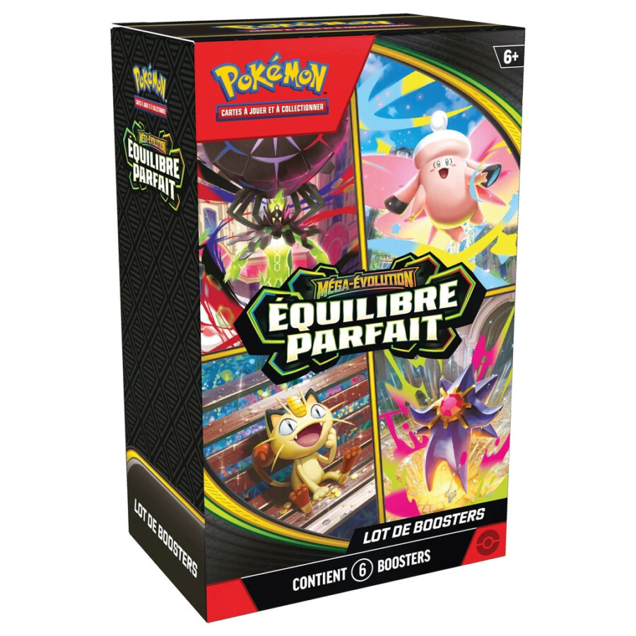 Pokémon ME03 : Equilibre Parfait - Bundle (6 Boosters)