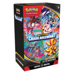 Pokémon ME04 : Chaos Ascendant – Bundle (6 Boosters)