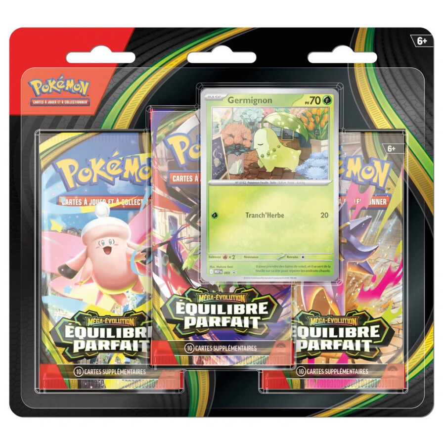 Pokémon ME03 : Equilibre Parfait - Pack 3 Boosters