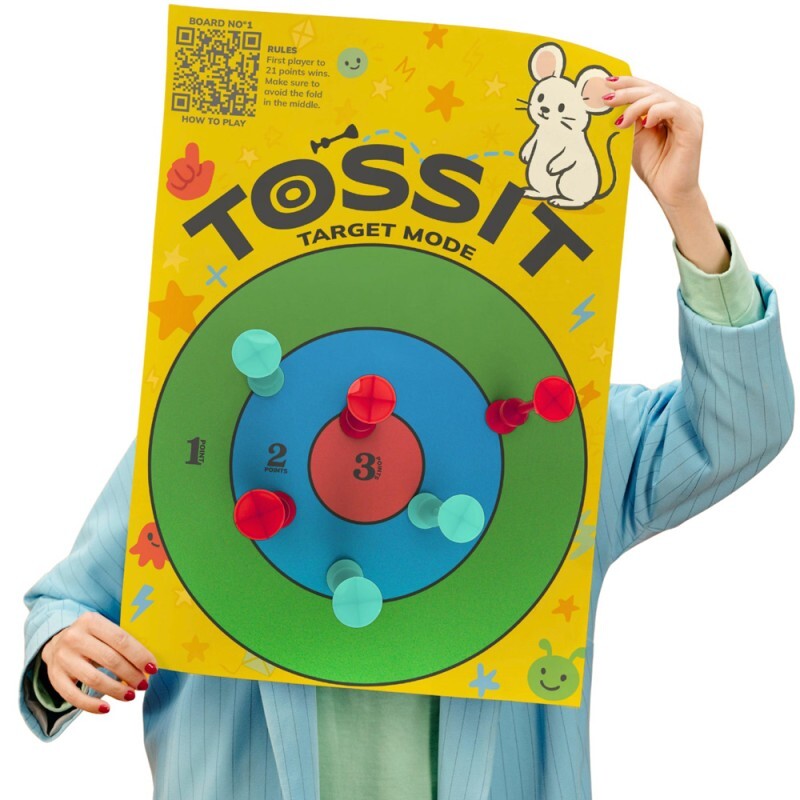 Poster TOSSIT Cible et Morpion