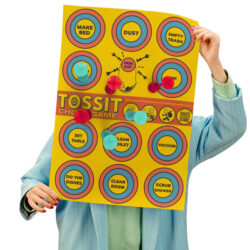 Poster TOSSIT Corvées et Cornhole